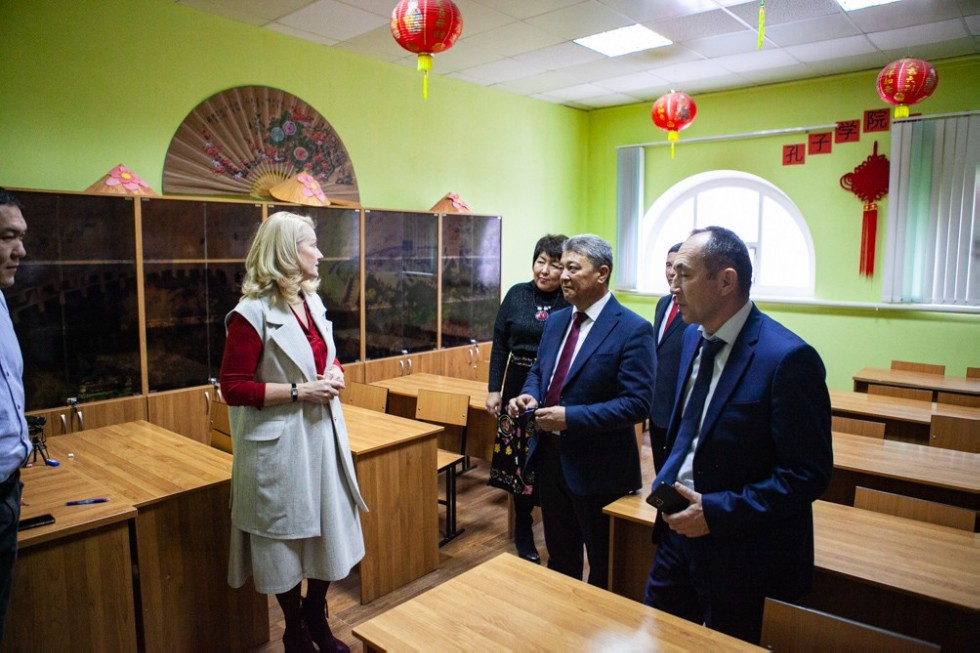 Елабужский институт посетила делегация из Киргызско-Узбекистанского международного университета имени Батыралы Сыдыкова