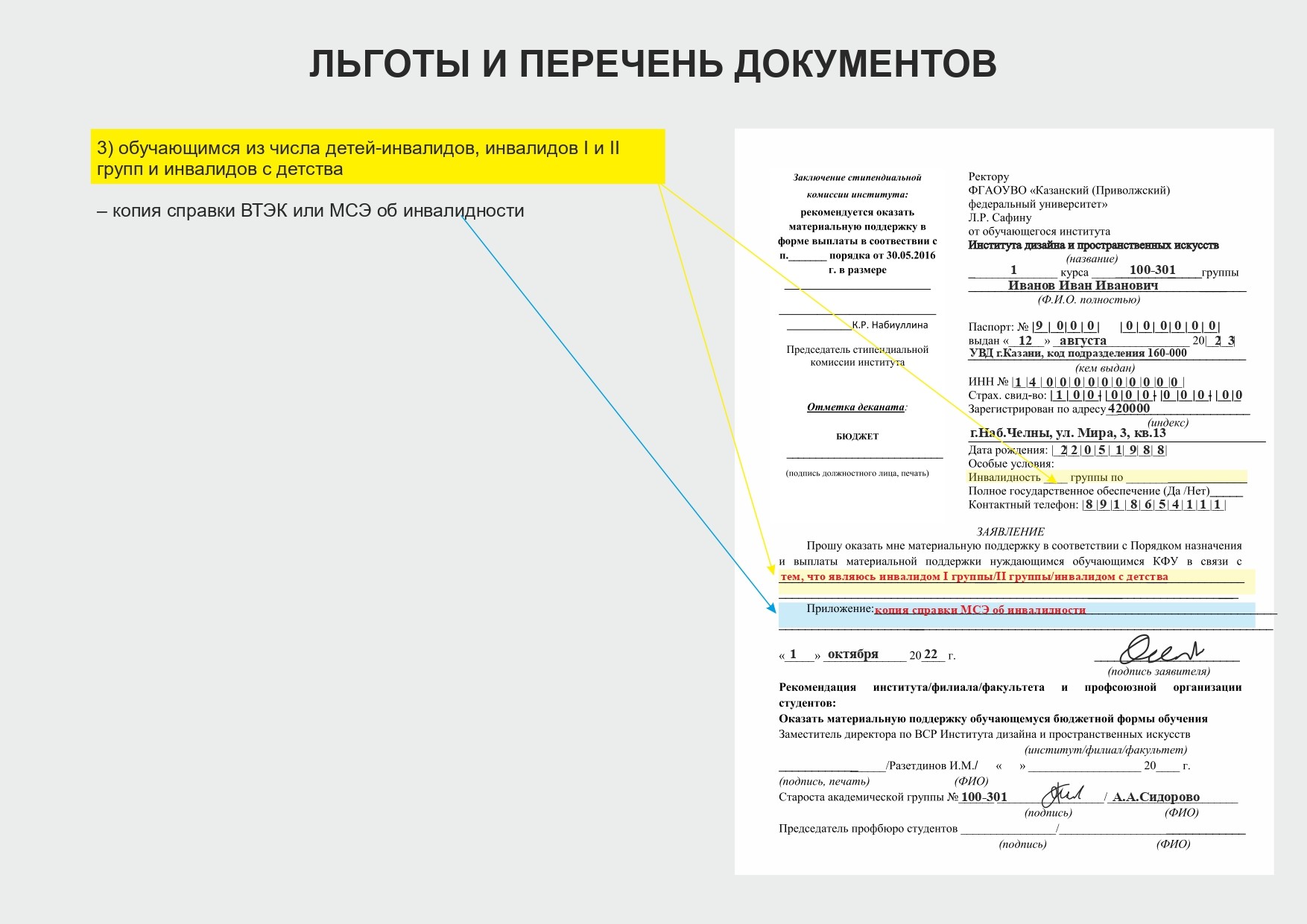 Материальная поддержка Материальная поддержка