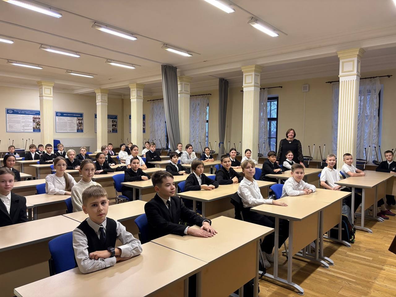 В Лицее имени Н.И. Лобачевского КФУ началась третья учебная четверть В Лицее имени Н.И. Лобачевского КФУ началась третья учебная четверть