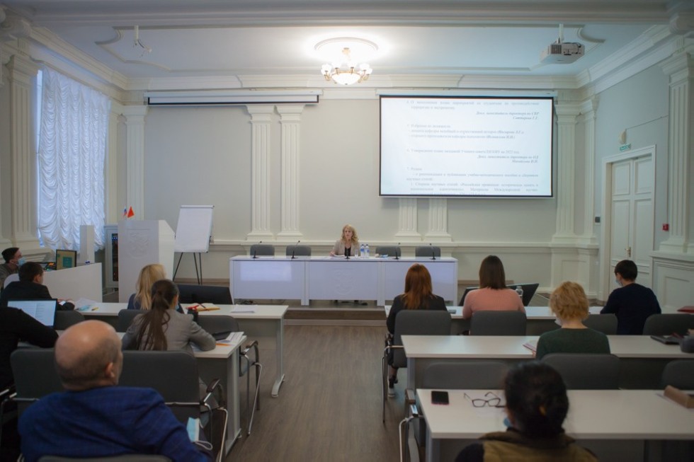 Состоялось расширенное заседание Ученого совета Состоялось расширенное заседание Ученого совета