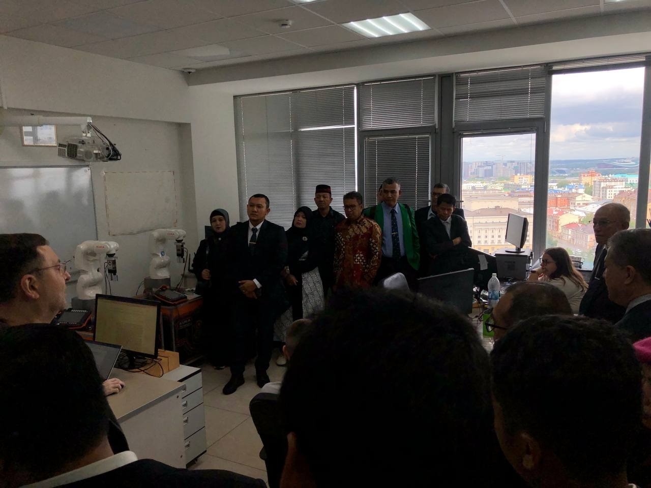 Delegation from Indonesia visited Laboratory of Intelligent Robotics Systems
