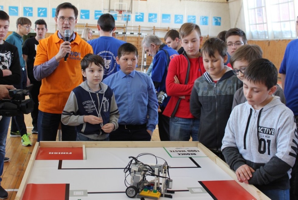 VIII Open Robotics Competitions in Yelabuga Institute of KFU