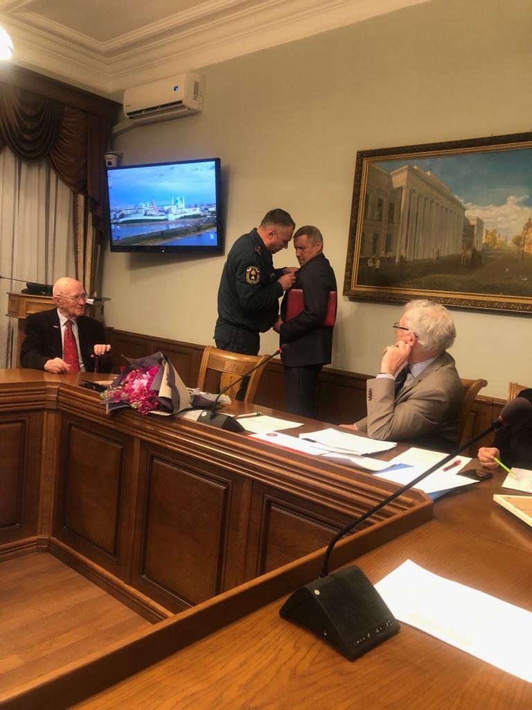 Преподаватель кафедры удостоен медали Преподаватель кафедры удостоен медали