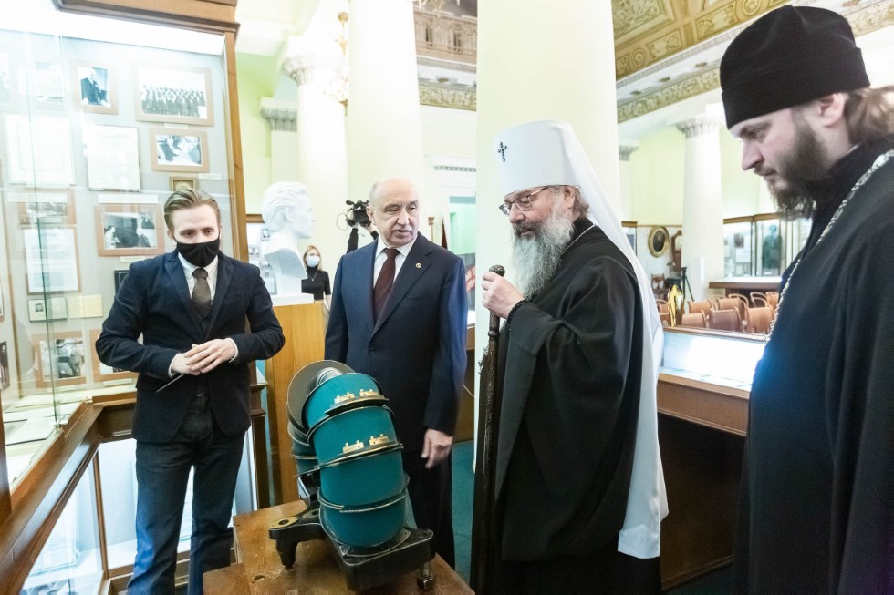 Rector met with Archbishop (Metropolitan) of Kazan and Tatarstan Kirill