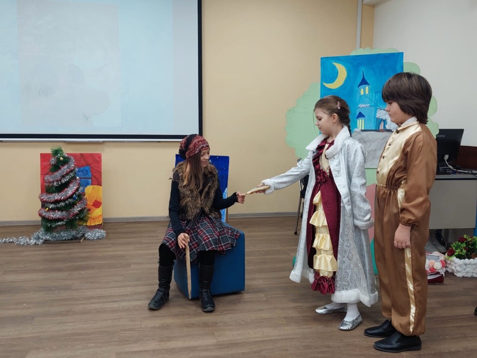Юбилейная премьера детского театра 'Радуга' прошла успешно ,детский театр 'Радуга', пятилетний юбилей, премьера, спектакль 'Снежная королева'