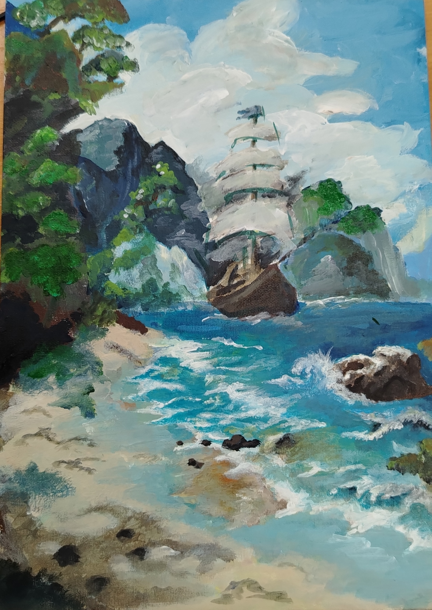 'Сквозь магический кристалл ?' 'Сквозь магический кристалл ?'