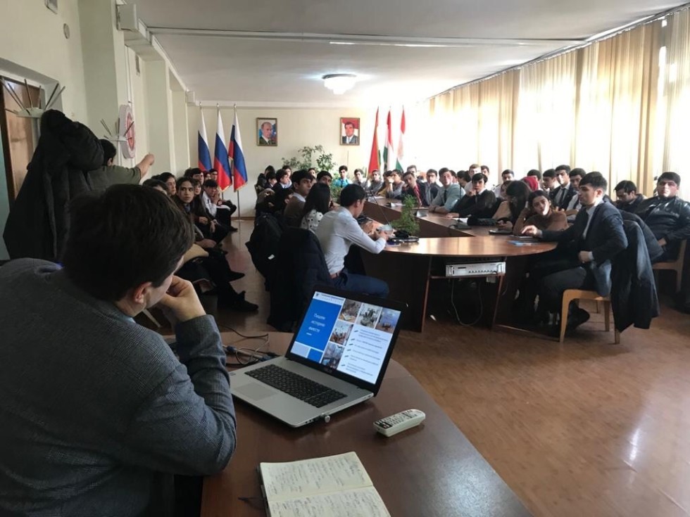 Визит делегации КФУ в Таджикистан Визит делегации КФУ в Таджикистан