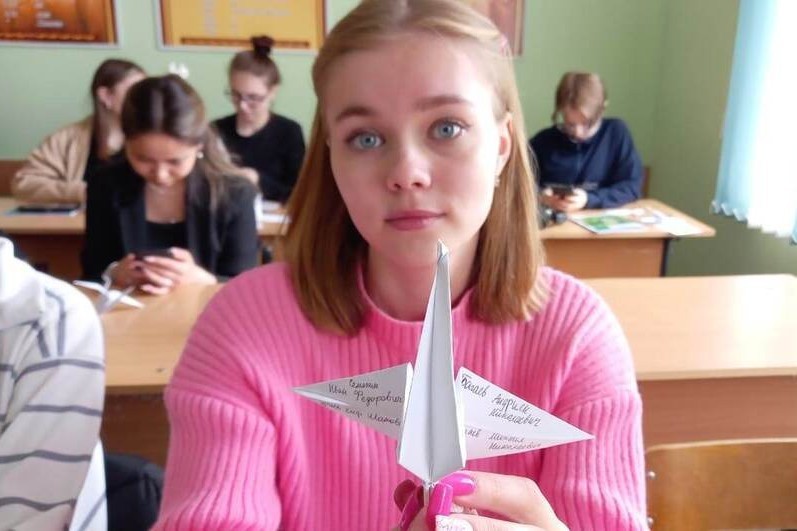 Прошел кураторский час 'Журавли памяти' Прошел кураторский час 'Журавли памяти'