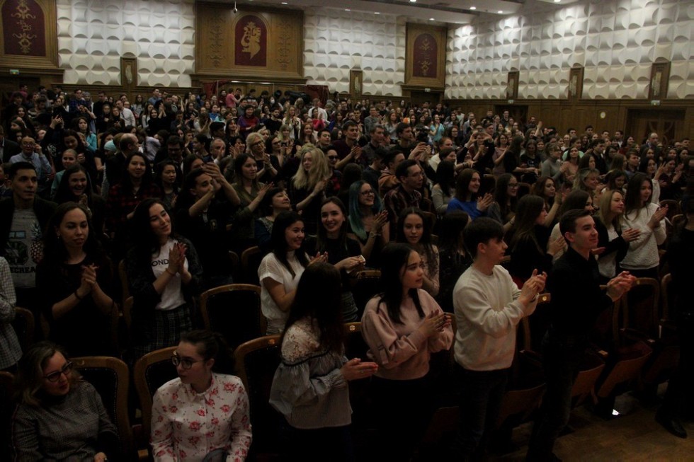 В городском Дворце культуры отгремела 'Студенческая весна-2018' В городском Дворце культуры отгремела 'Студенческая весна-2018'