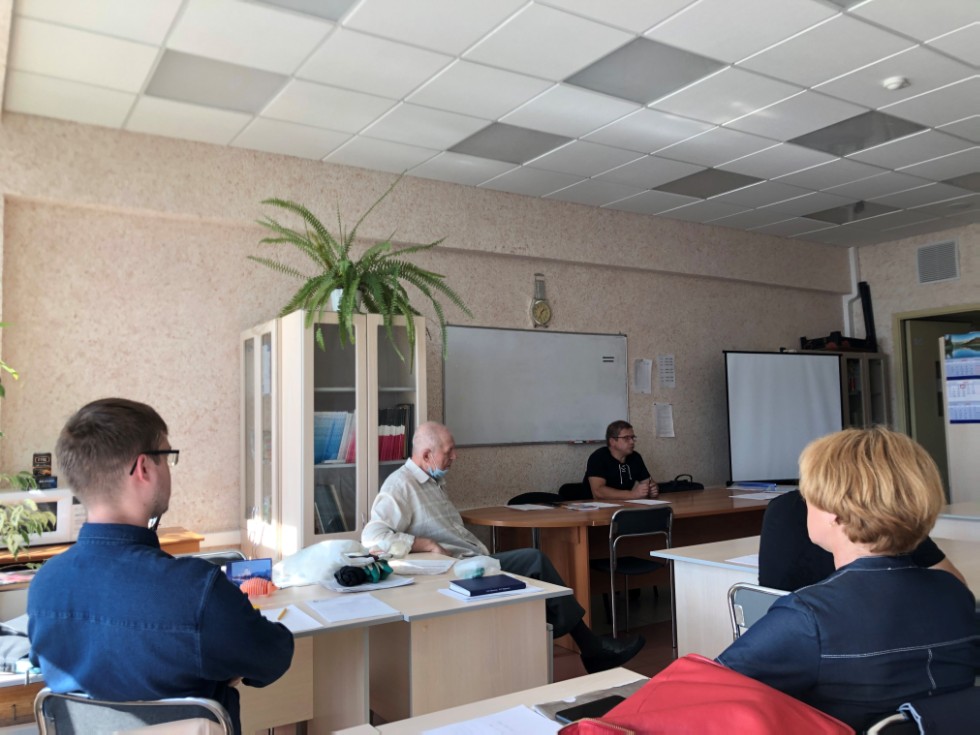 Заседание кафедры прикладной математики Заседание кафедры прикладной математики