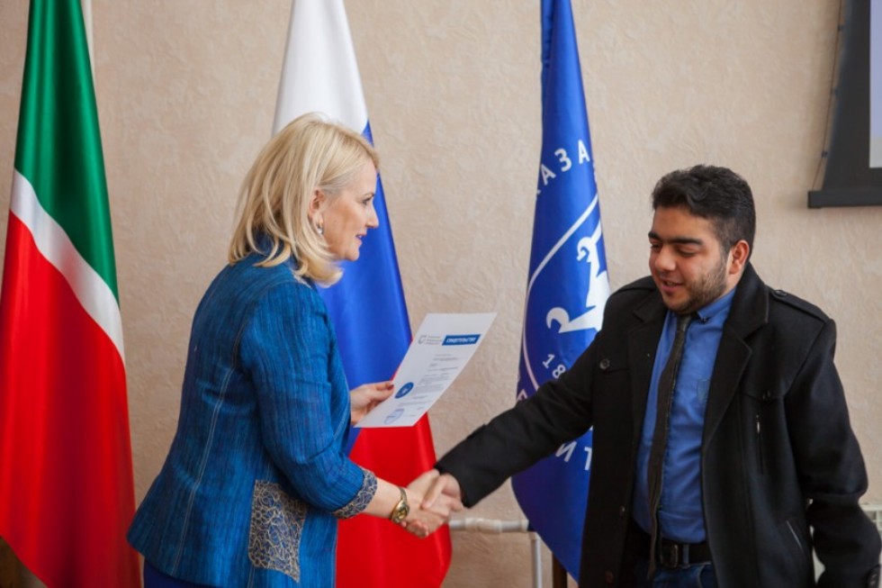 В Елабужском институте КФУ завершилось обучение студентов из Ирана В Елабужском институте КФУ завершилось обучение студентов из Ирана