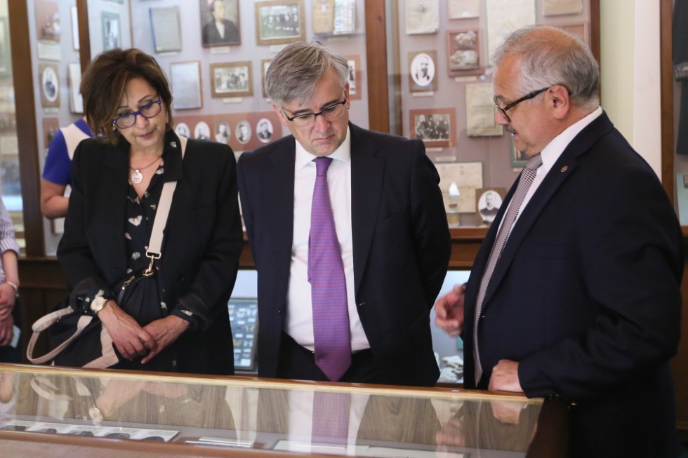 Rector Ilshat Gafurov met with Ambassador of Spain Ignacio Ibáñez Rubio