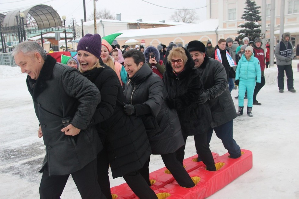 The students of Yelabuga Institute KFU celebrated Tatyana's day as a large-scale holiday.