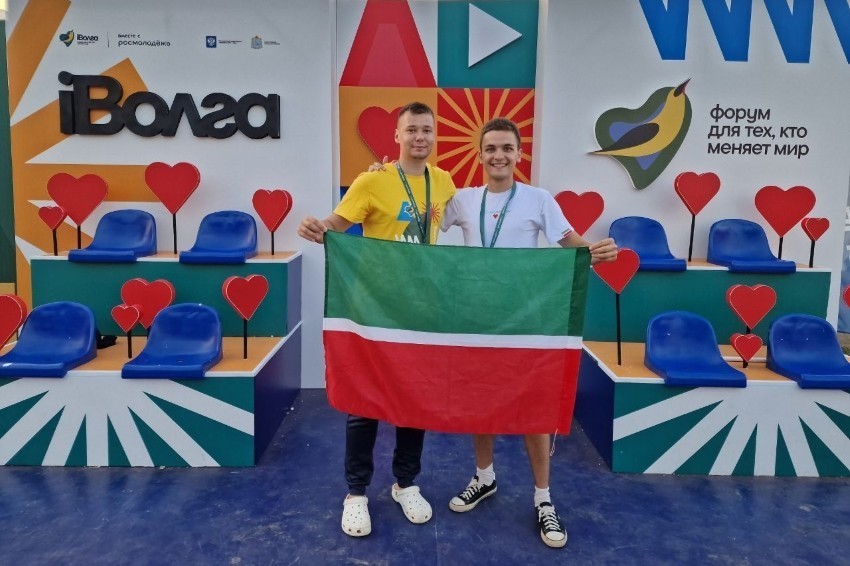 Among the winners of the iVolga forum is a student of Elabuga Institute Shamil Magdeev.