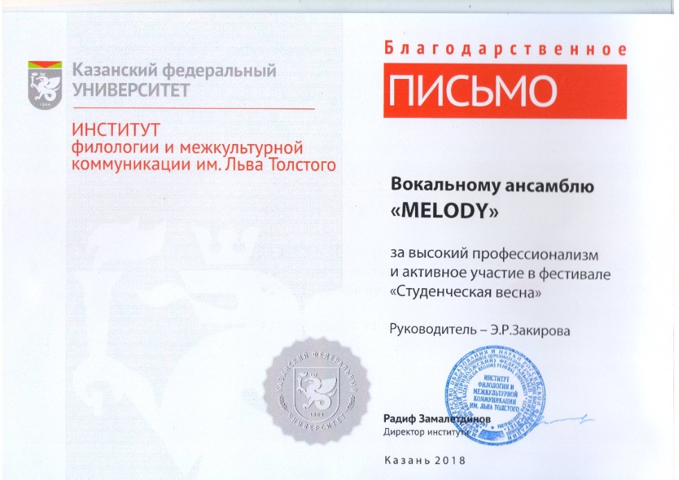 ��������� �������� 'Melody'