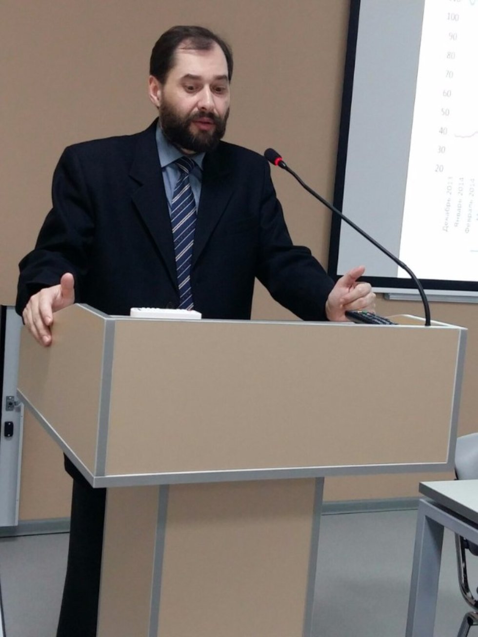 3 марта 2016 года в Центре Магистратуры Института управления, экономики и финансов КФУ прошла открытая лекция профессора Коха Игоря Анатольевича и профессора Галлямовой Динары Хамитовны, посвященная перспективам развития мировой экономики. 3 марта 2016 года в Центре Магистратуры Института управления, экономики и финансов КФУ прошла открытая лекция профессора Коха Игоря Анатольевича и профессора Галлямовой Динары Хамитовны, посвященная перспективам развития мировой экономики.