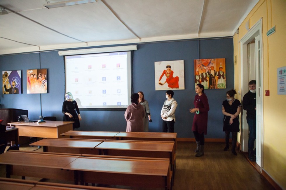 Преподаватели из Кокандского государственного педагогического института посетили Елабужский институт КФУ