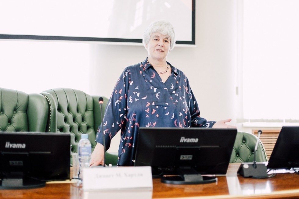 Professor Janet Hartley, London School of Economics, presented her research in Russian history