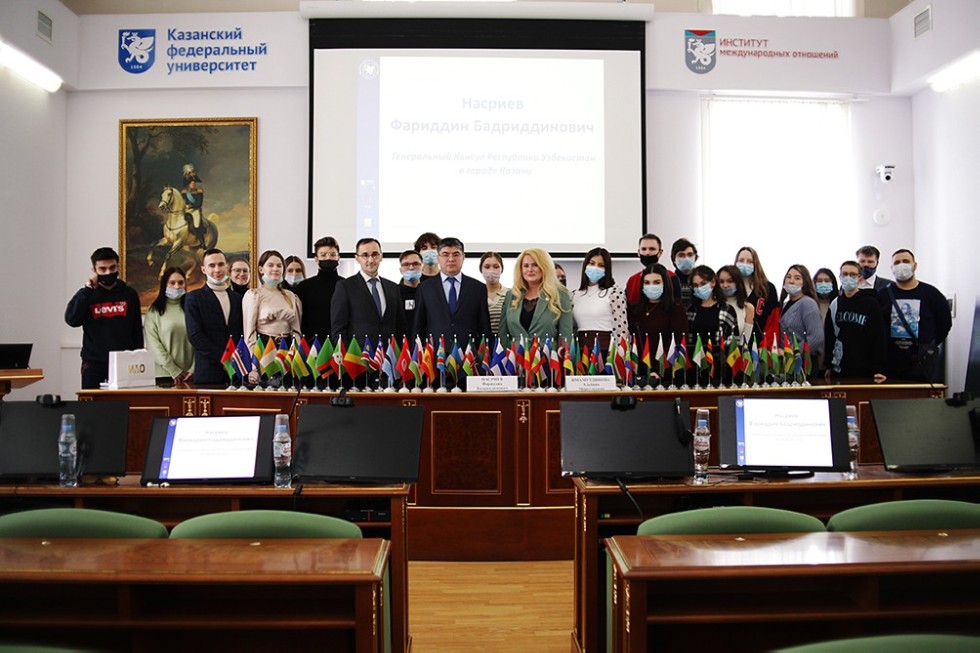 Генеральный консул Республики Узбекистан провел встречу со студентами ИМО ,ИМО, Сотрудничество, Международная деятельность