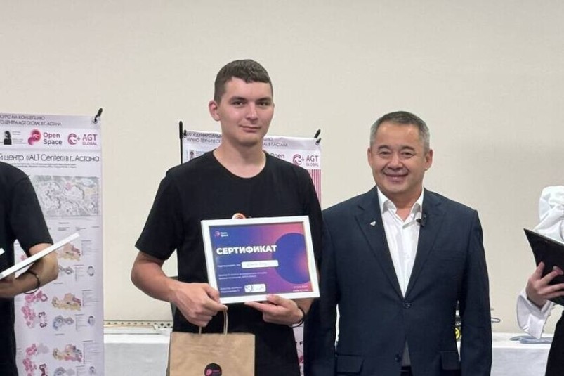 The Elabuga Institute of KFU took part in the innovative high-tech competition OPEN SPACE - 2024 in Astana (Kazakhstan)