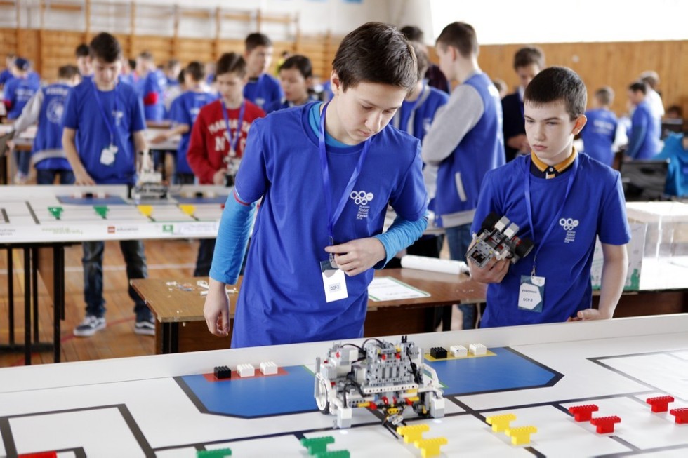 The Republican stage of the All-Russian Robotics Olympiad in the Yelabuga Institute of KFU