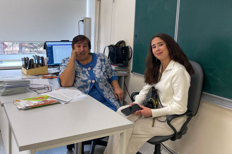 Будущие учителя посетили 'Университетскую' школу Будущие учителя посетили 'Университетскую' школу