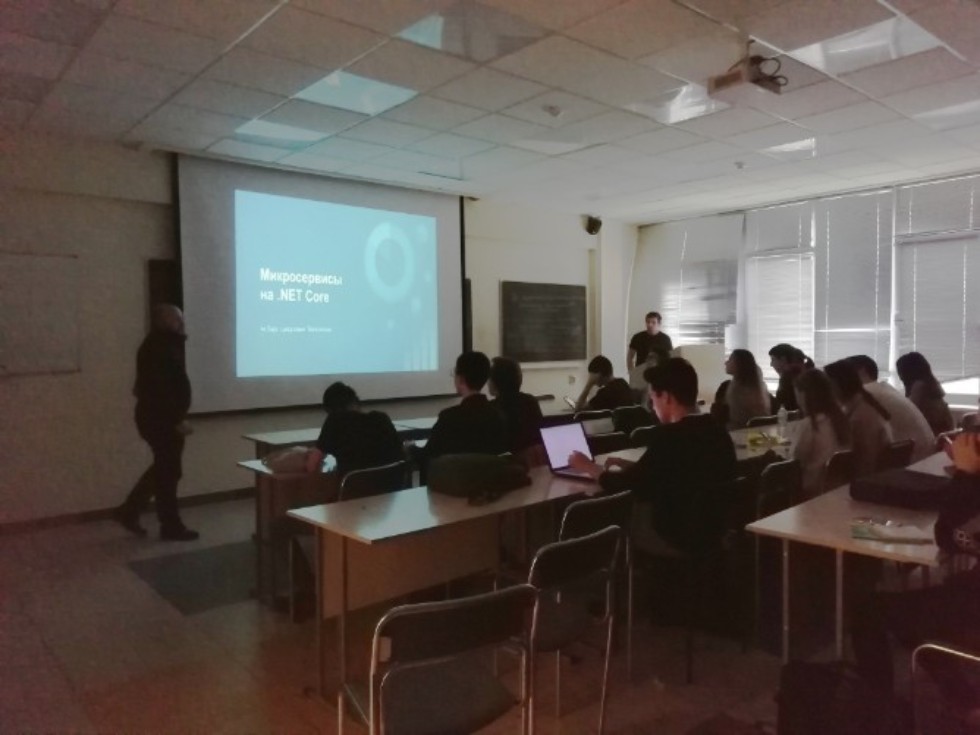 Встреча представителей компании 'Ак Барс Цифровые Технологии' со студентами ИВМиИТ Встреча представителей компании 'Ак Барс Цифровые Технологии' со студентами ИВМиИТ