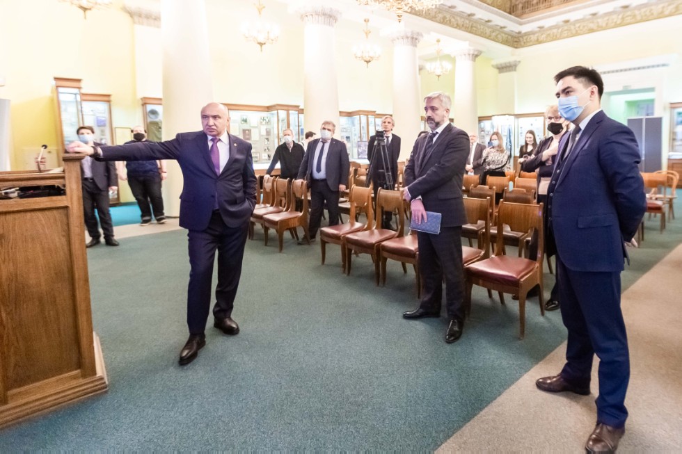 Head of Rossotrudnichestvo Yevgeny Primakov visited Kazan Federal University