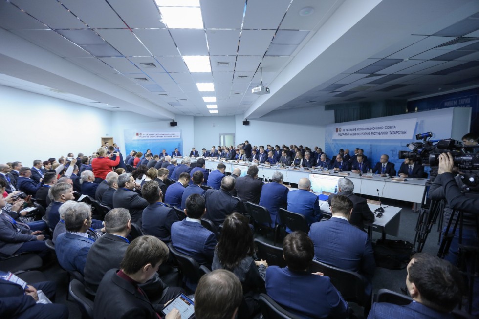 Rector Ilshat Gafurov joined 8th meeting of the Coordinating Council of Machine Building Companies of Tatarstan