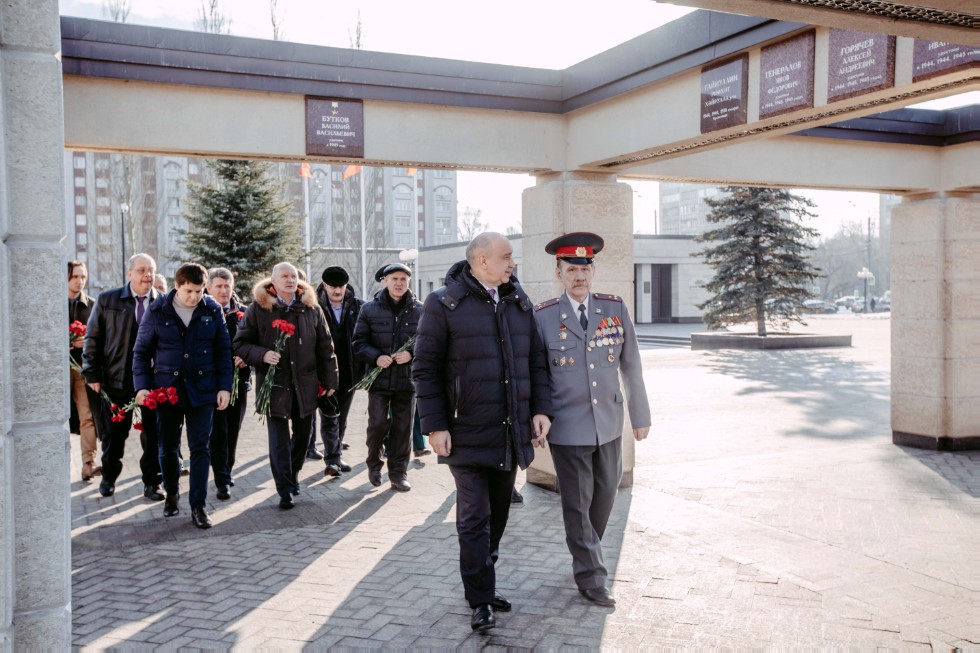 Exposition dedicated to veterans opened to celebrate Day of the Defender of the Fatherland