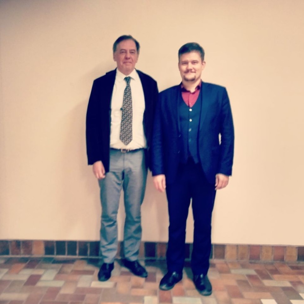 Заведующий кафедрой религиоведения на переговорах о сотрудничестве с представителями факультета католической теологии в Университете Регенсбурга Заведующий кафедрой религиоведения на переговорах о сотрудничестве с представителями факультета католической теологии в Университете Регенсбурга