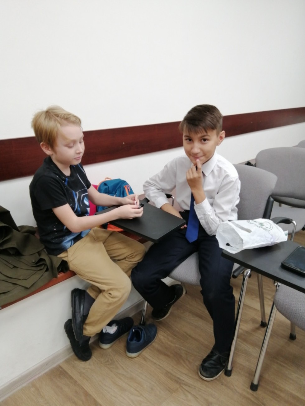 Репетиция спектакля детского театра 'Радуга' к юбилею Казанского университета Репетиция спектакля детского театра 'Радуга' к юбилею Казанского университета