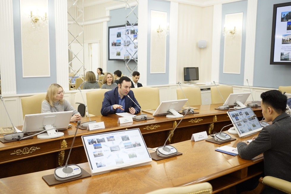 Kazan University attended by a delegate of Xi'an Jiaotong University