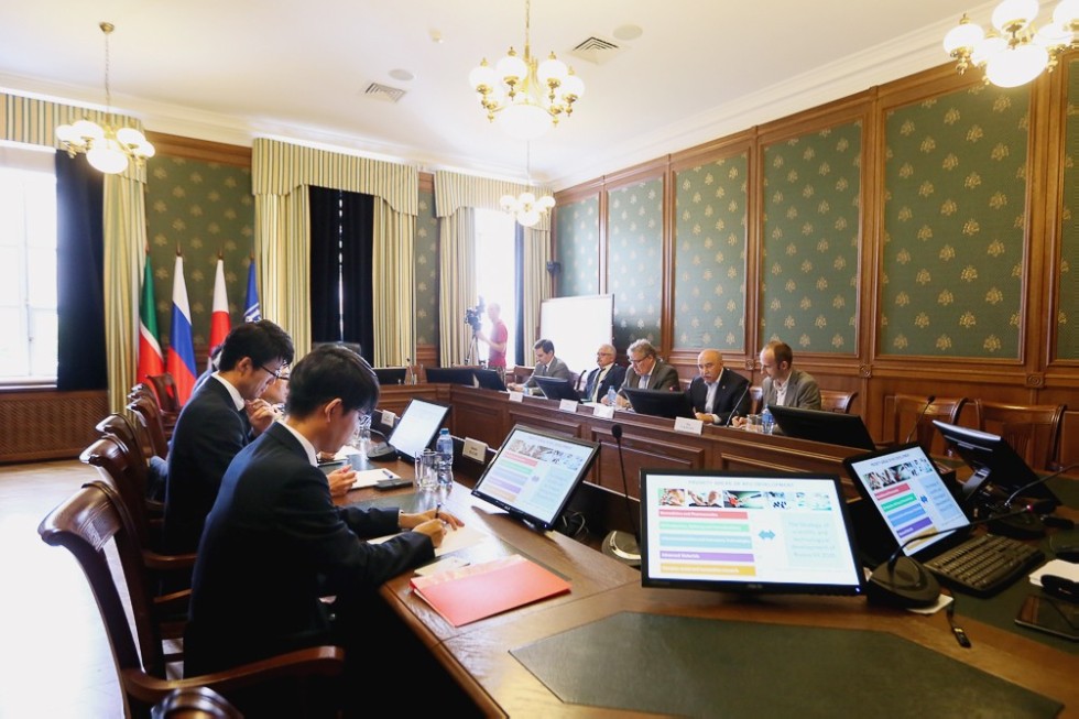 Ishikawa Prefecture officials learned more about Tatarstan and Kazan University