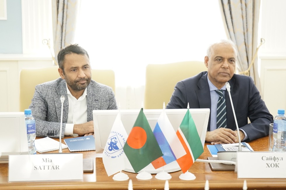 Kazan University Visited by Ambassador of Bangladesh Saiful Hoque