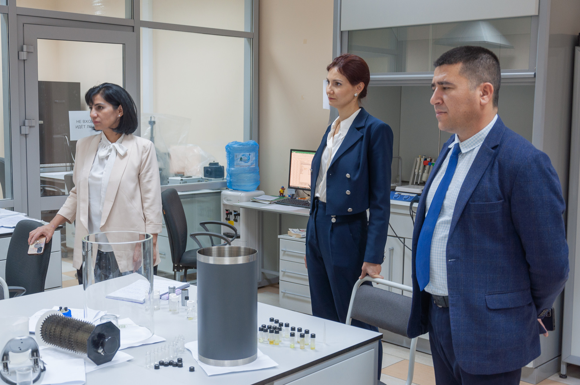 10 ноября Химический институт посетила делегация из Республики Узбекистан