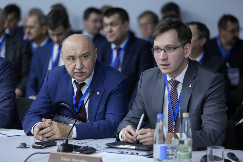 Rector Ilshat Gafurov joined 8th meeting of the Coordinating Council of Machine Building Companies of Tatarstan ,President of Tatarstan, NCI, EI, IE