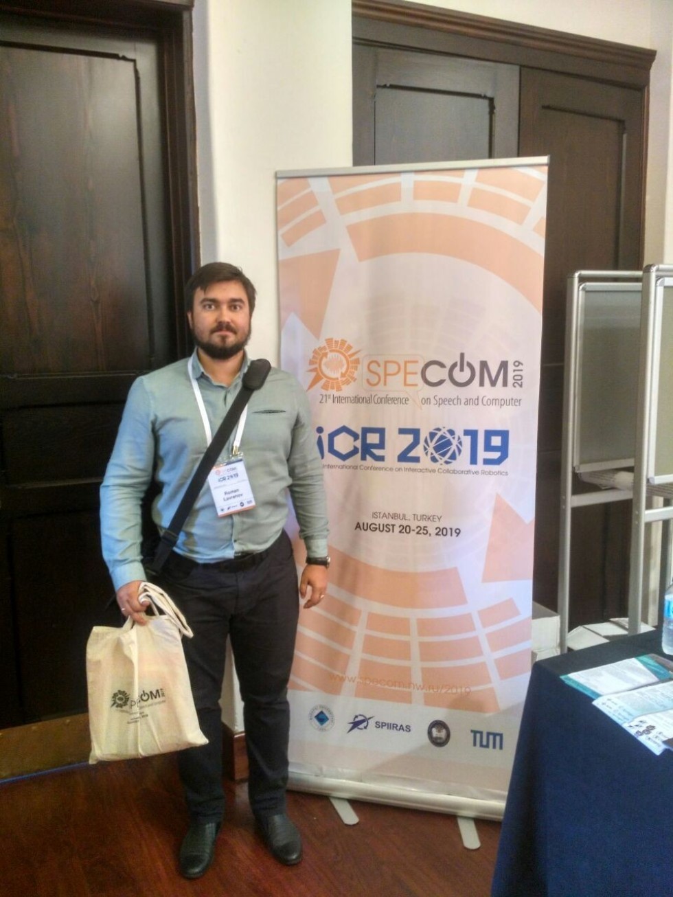 LIRS presented scientific reports at the 4th International Conference on Interactive Collaborative Robotics (ICR-2019)