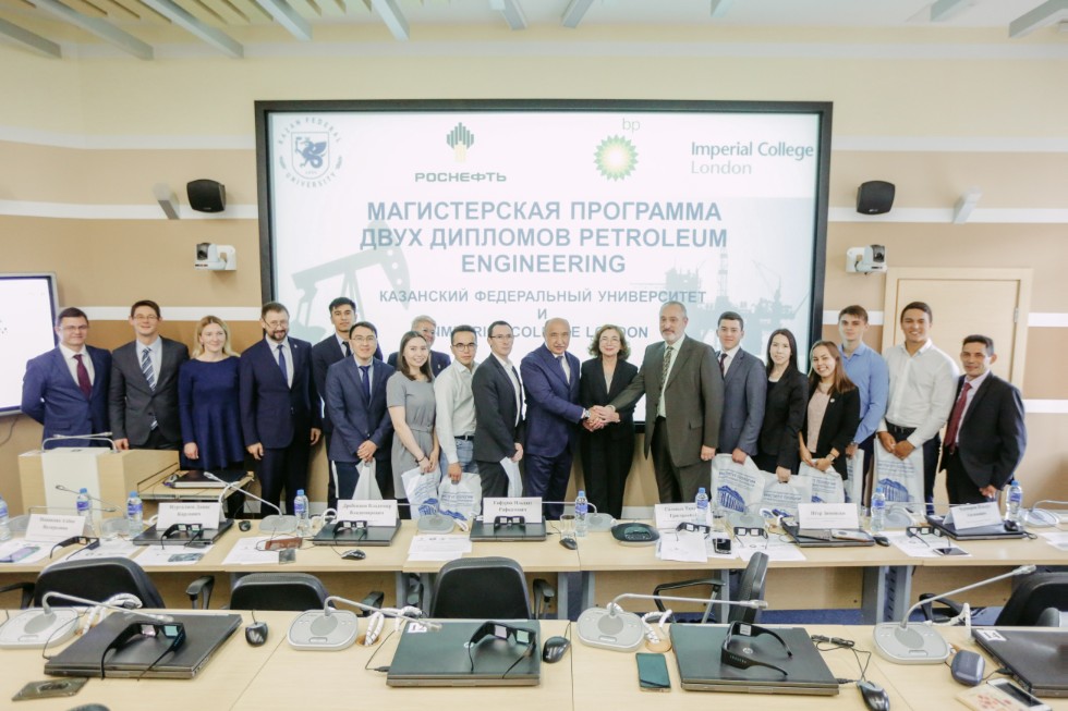 Master program in petroleum engineering launched by Kazan University, Imperial College London, BP and Rosneft Master program in petroleum engineering launched by Kazan University, Imperial College London, BP and Rosneft