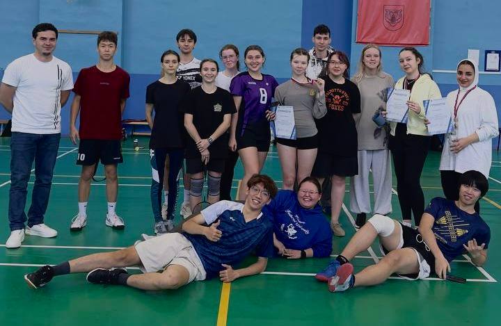 Победа студентов в турнире по бадминтону Деревни Универсиады Победа студентов в турнире по бадминтону Деревни Универсиады