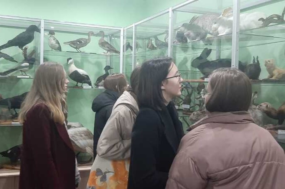 Студенты отделения иностранных языков познакомились с Зоологическим музеем ,Елабужский институт КФУ