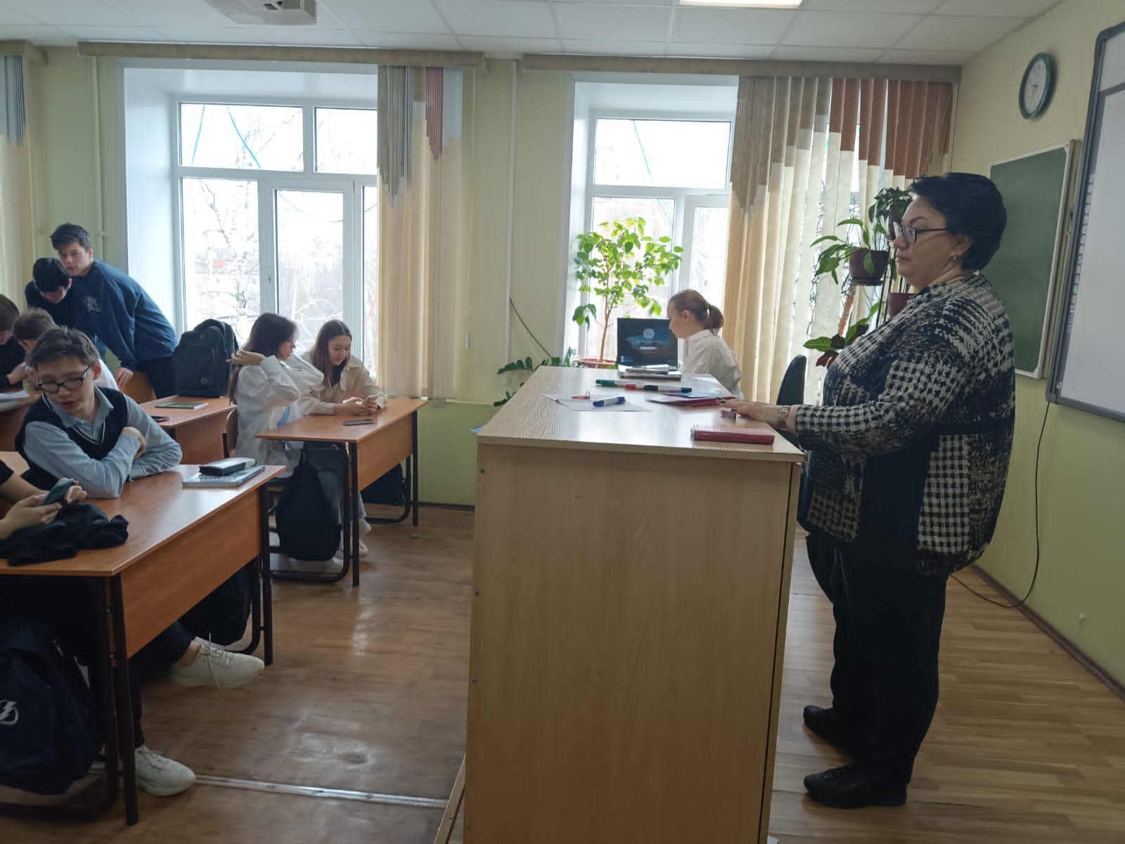 Профориентационная встреча прошла с учениками МАОУ 'Школа №39' г.Казани ,имо