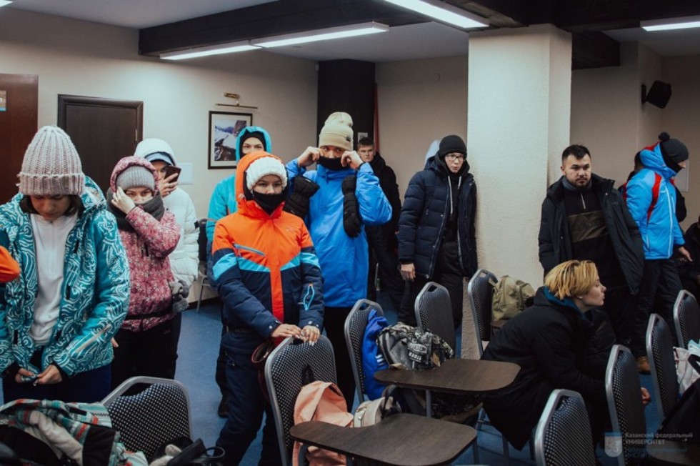 Спортивно-оздоровительное мероприятие для студентов-активистов ,горнолыжный курорт, Нечкино, активисты