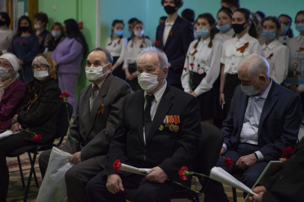 The Victory Day celebration took place at Elabuga Institute (branch) of Kazan (Volga region) Federal University ,Yelabuga Institute