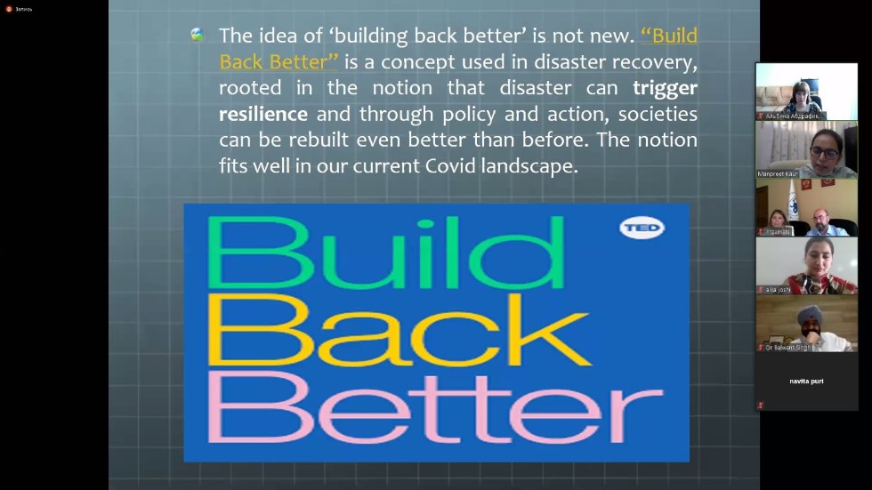 INTERNATIONAL WEBINAR 'EFFECTS OF PROLONGED LOCKDOWN UNDER COVID 19 ON EDUCATION SYSTEM' RUSSIA ? INDIA INTERNATIONAL WEBINAR 'EFFECTS OF PROLONGED LOCKDOWN UNDER COVID 19 ON EDUCATION SYSTEM' RUSSIA ? INDIA