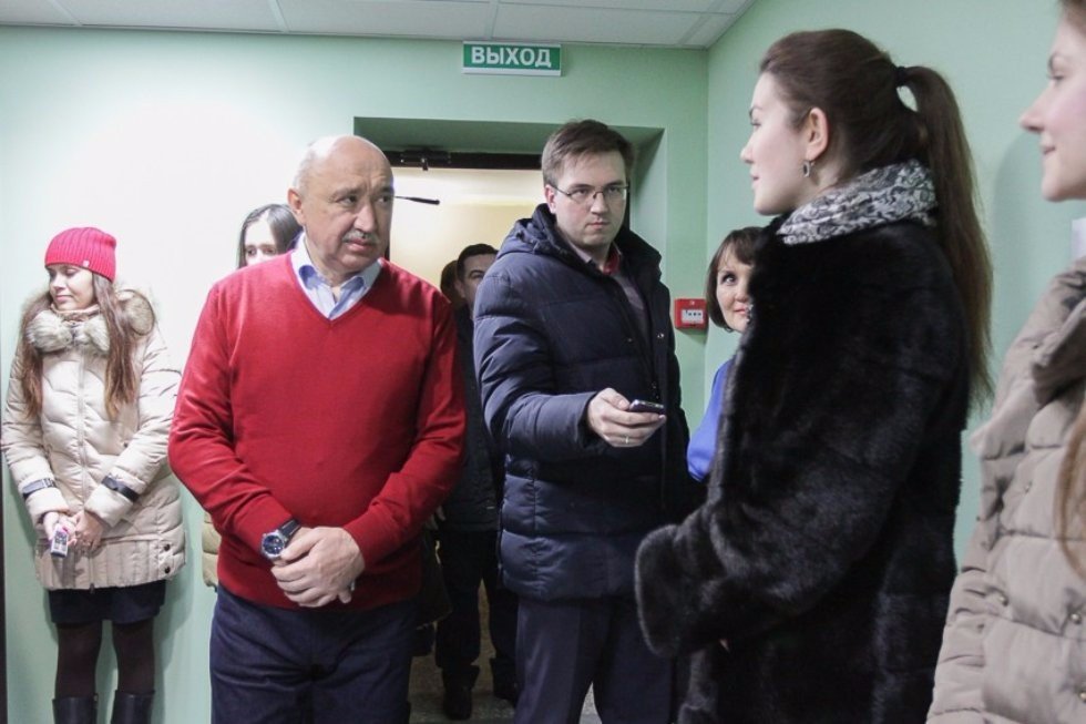 Mayor of Kazan Satisfied with Latest Dorm Renovations