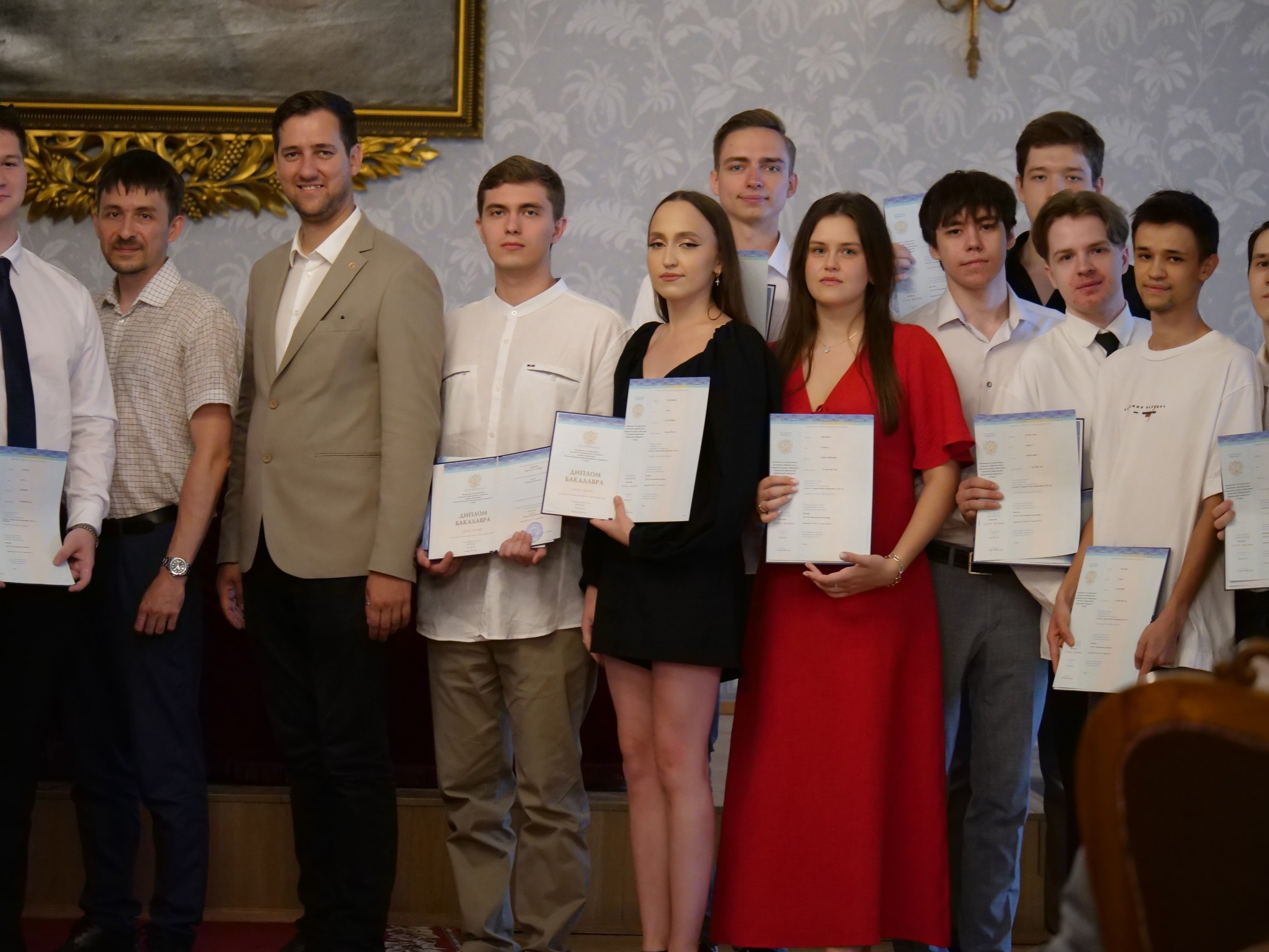 Graduation ceremony of the Bachelor's and Master's programs students of the Institute of 2024 ,ITIS, LIRS, robotics