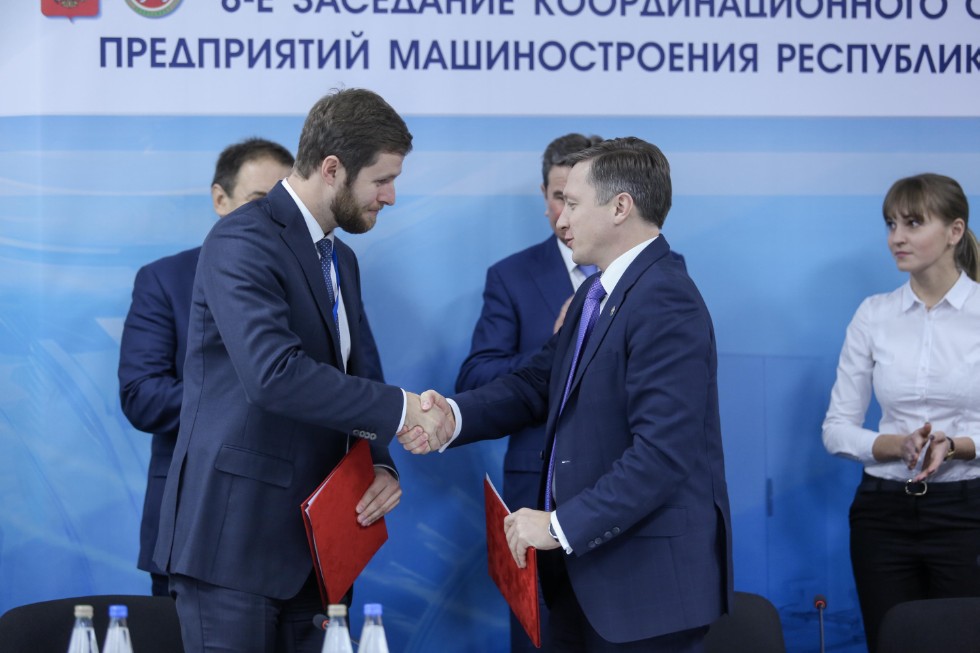 Rector Ilshat Gafurov joined 8th meeting of the Coordinating Council of Machine Building Companies of Tatarstan