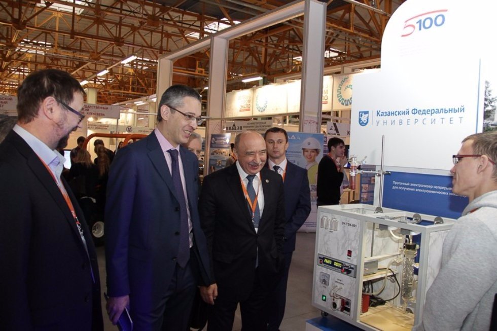 Kazan University Presents Its Achievements at National Tech Fair in Moscow