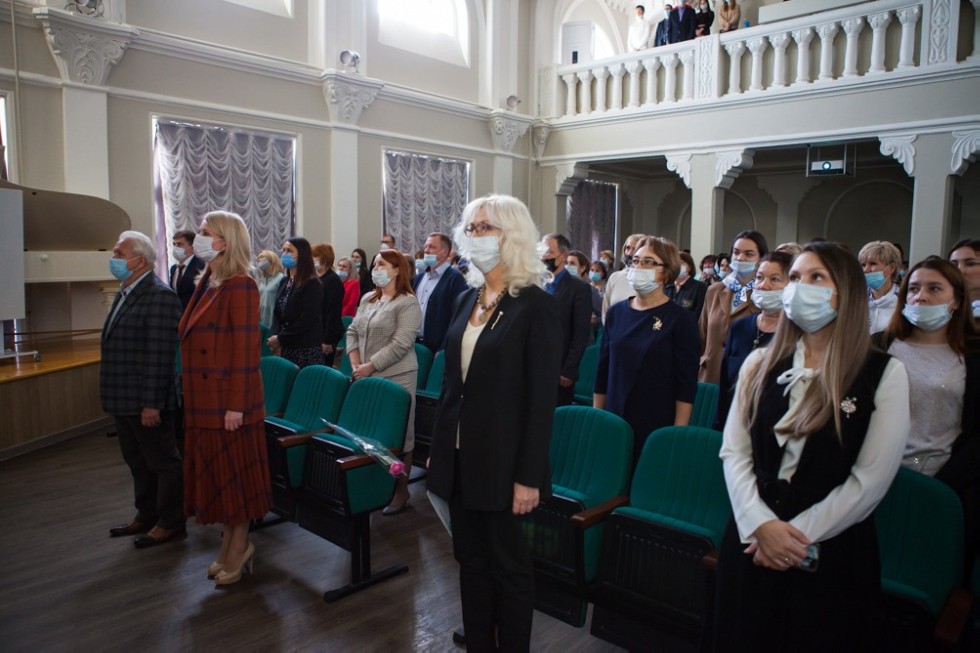 Главная профессия на земле: в Елабужском институте отметили День учителя Главная профессия на земле: в Елабужском институте отметили День учителя